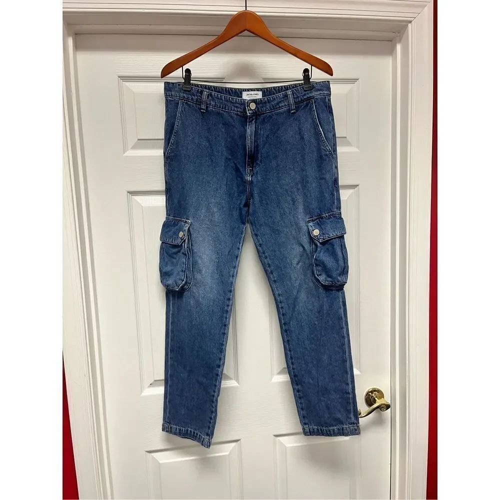 Jack & Jones Men’s Vega Utility Jeans sz 34/32 (flawed)